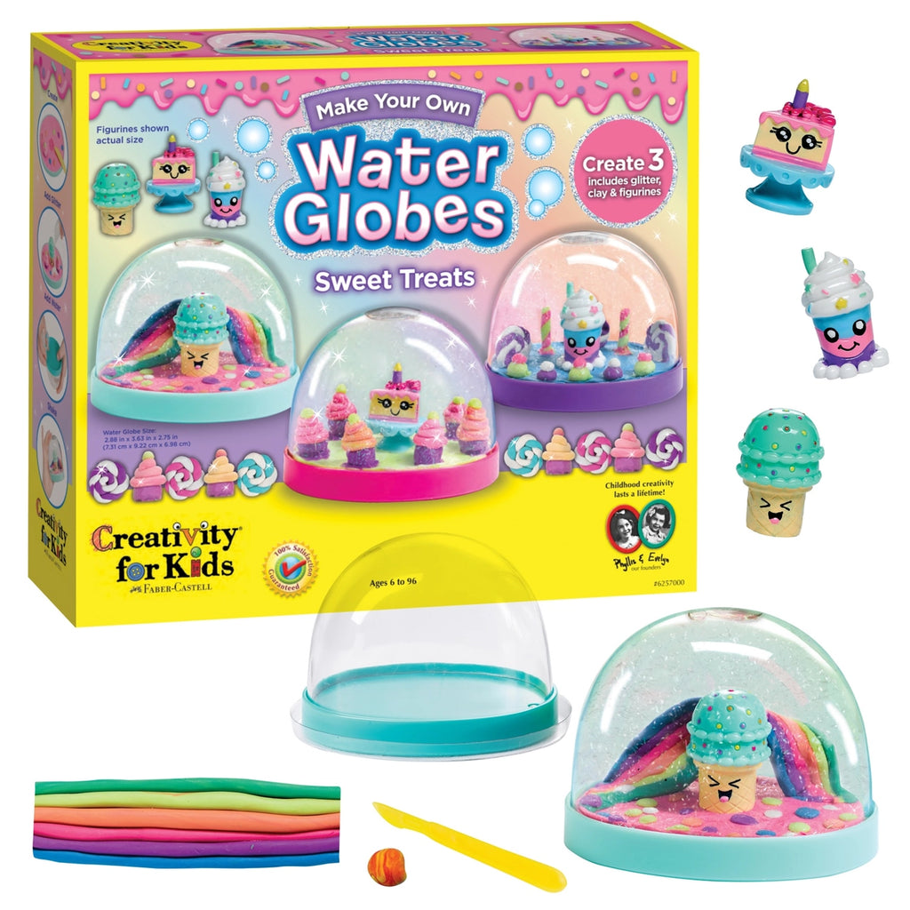 Faber-Castell Make Your Own Water Globes - Sweet Treats Craft Kit