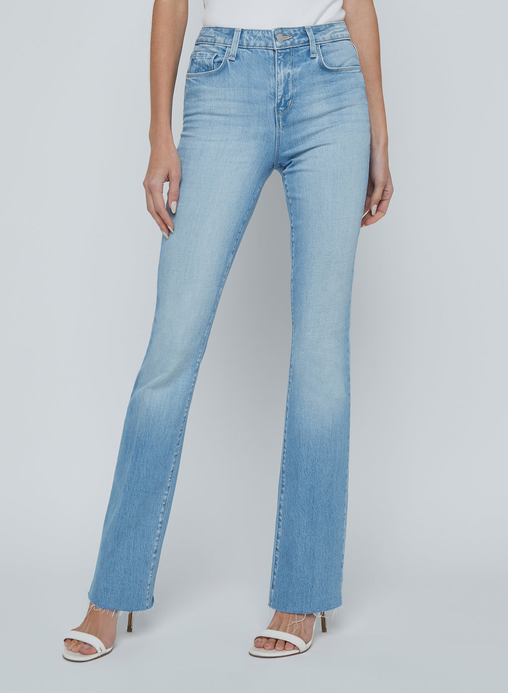 L'Agence Ruth High Rise Straight Leg Jean in Calloway