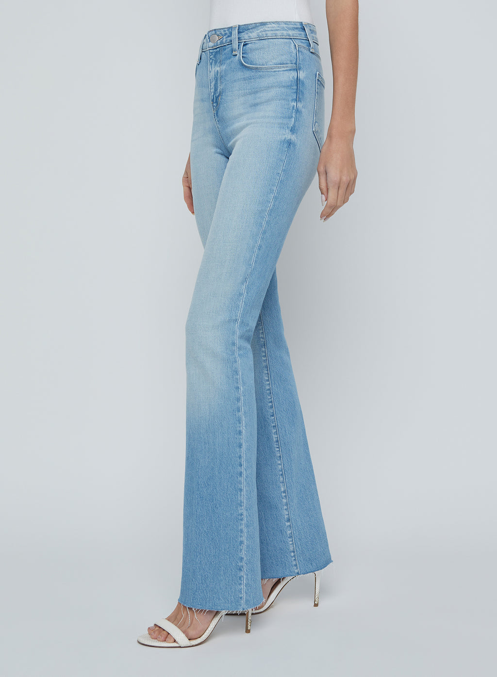 L'Agence Ruth High Rise Straight Leg Jean in Calloway