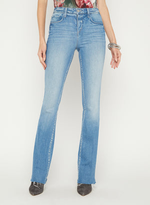 L'Agence Ruth High Rise Straight Leg Jean in Vista