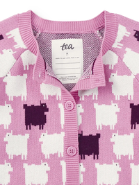 Tea Collection Baa, Baa Black Sheep Cardigan
