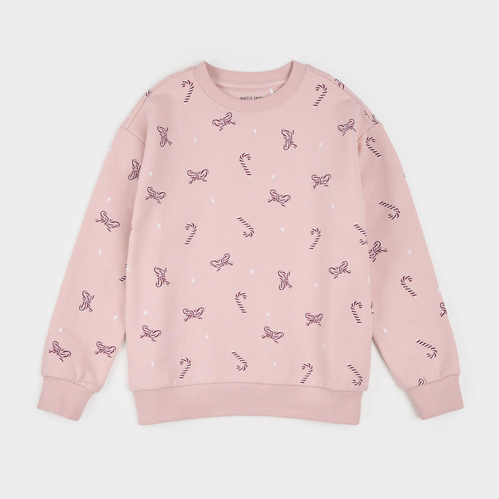Petit Lem Sweatshirt in Candy Cane Dreams