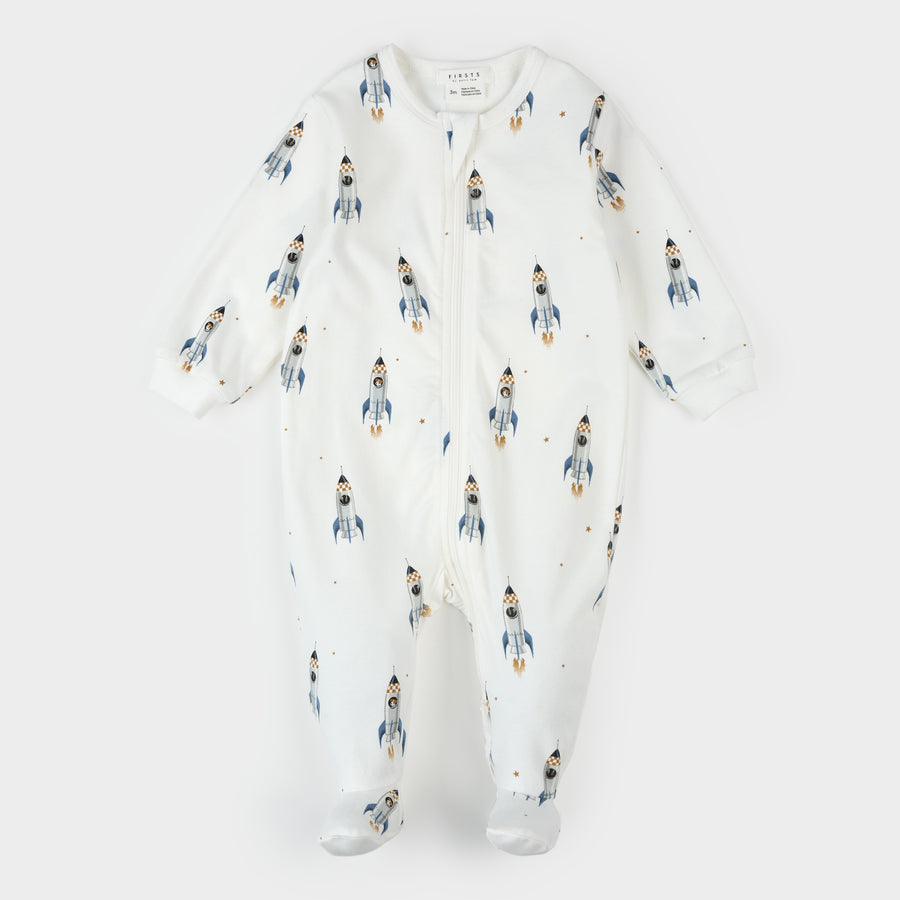 Petit Lem Convertible Sleeper in Rocket Ship