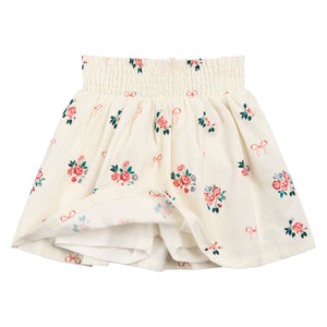 Miles the Label Woven Skort in Off White
