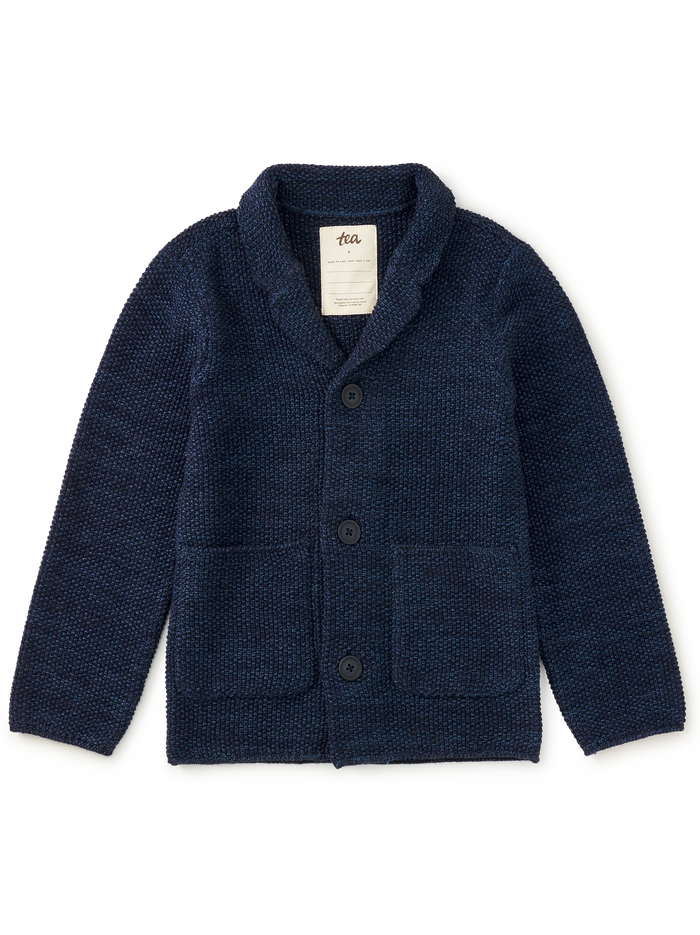 Tea Collection Sweater Blazer in Indigo