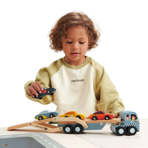 Tender Leaf Toys Car Transporter