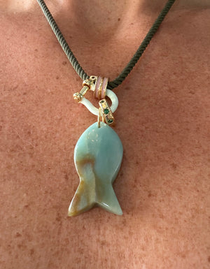 Forever Blythe Signature Fish Pendant Necklaces