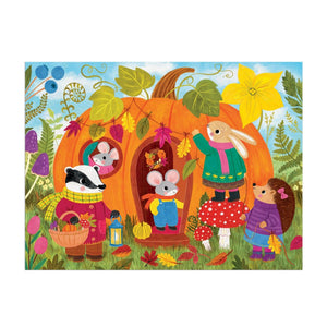 Chronicle Books Pumpkin House 36 - Piece Puzzle to Go