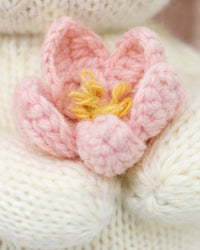 Cuddle + Kind Baby Bunny with Blooming Tulip