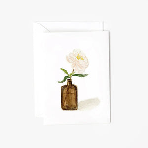 emily lex studio Peony Vase Mini Enclosure Card