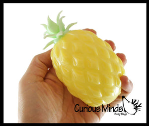 Curious Minds Toys Colored Pineapple Squeeze Stress Ball