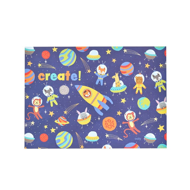 Ooly Doodle Pad Set of 2 Sketchbooks in Space Critters