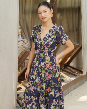 Yumi Kim Farrah Dress in Amalfi Navy