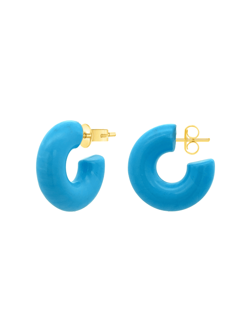 LeMel Tube Hoop Earrings - Multiple Colors!