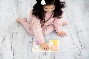 Pearhead Wooden Shapes Puzzle