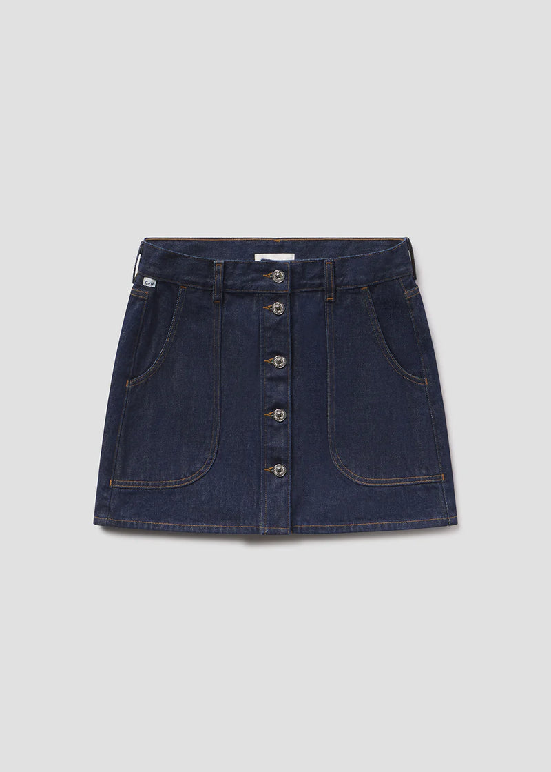 Citizens of Humanity Curved Pocket Mini Skirt in Amherst