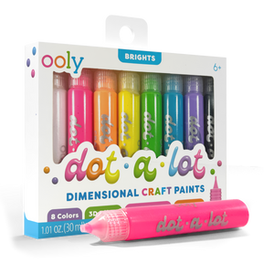 OOLY Dot-A-Lot Dimensional Craft Paint - Bright