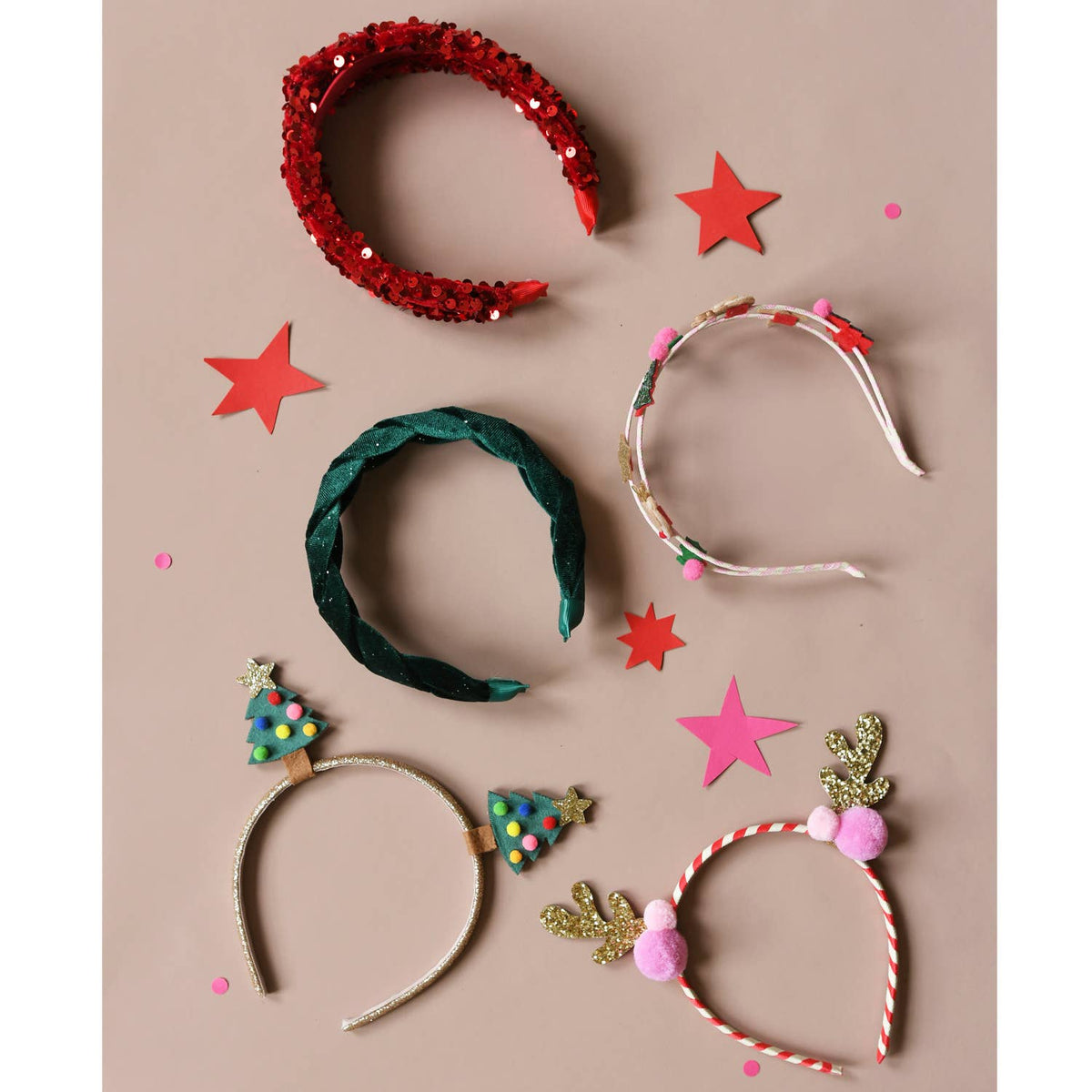 Rockahula Festive Christmas Double Headband
