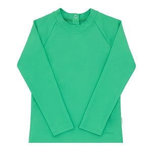 Minnow Unisex Rashguard in Bermuda Green