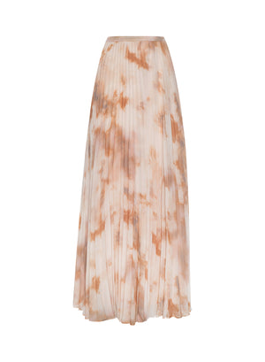 TORIN PLEATED MAXI SKIRT