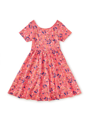 Tea Collection Twist Back Ballet Dress in Malindi Wildflowers