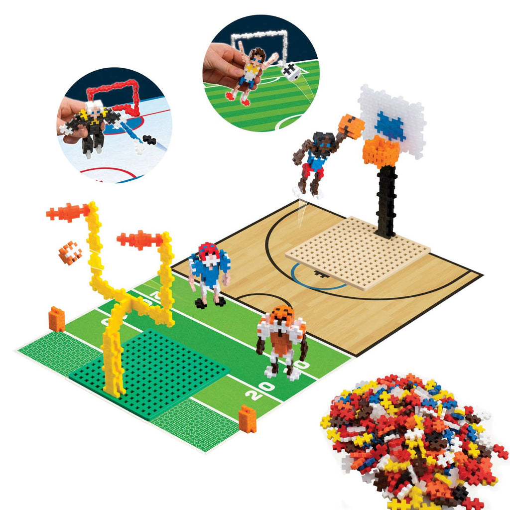 Plus-Plus Learn to Build Set in Sports