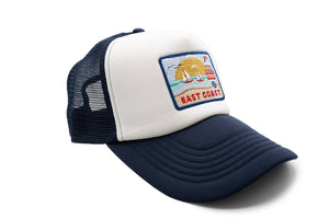 Rey to Z East Coast Postcard Trucker Hat