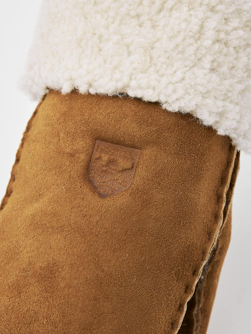 Hestra Sheepskin Mitten in Cork