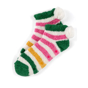 Shiraleah Gloria Home Socks in Green