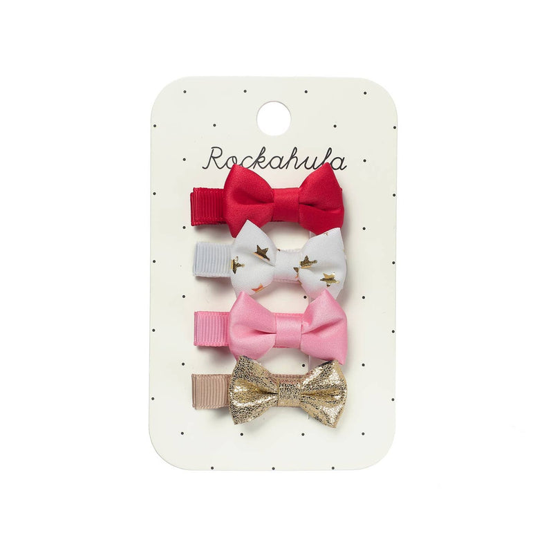 Rockahula Festive Bow Mini Clips