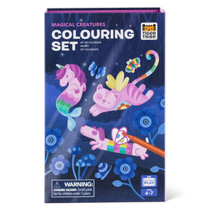 Tiger Tribe Magical Creatures Coloring Set