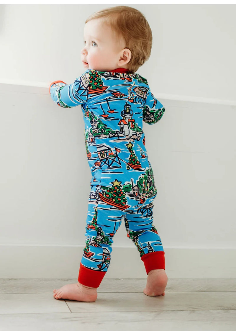 Maddie & Connor Harborside Holiday One Piece PJ