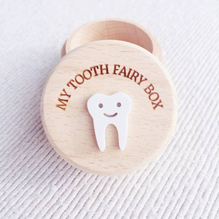 Timber Tinkers Wooden Tooth Fairy Box