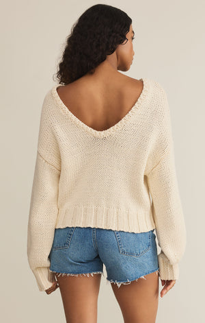 Z Supply Vida Sweater in Sea Salt