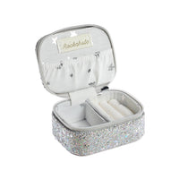 Rockahula Confetti Glitter Silver Mini Jewellery Box