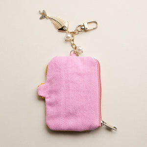 Frem NYC Beaded Sardine Coin Purse Keychain - Multiple Colors!