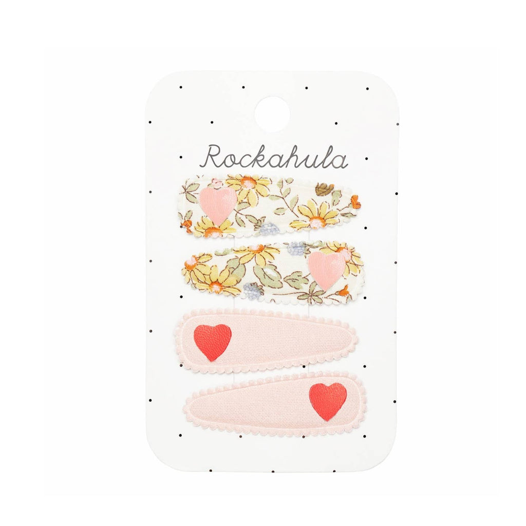 Rockahula Bramble Heart Fabric Clip Set