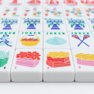 My Fair Mahjong The New England Series: Mahjong Set with Nautical Flair