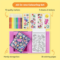 Tiger Tribe Magical Creatures Coloring Set