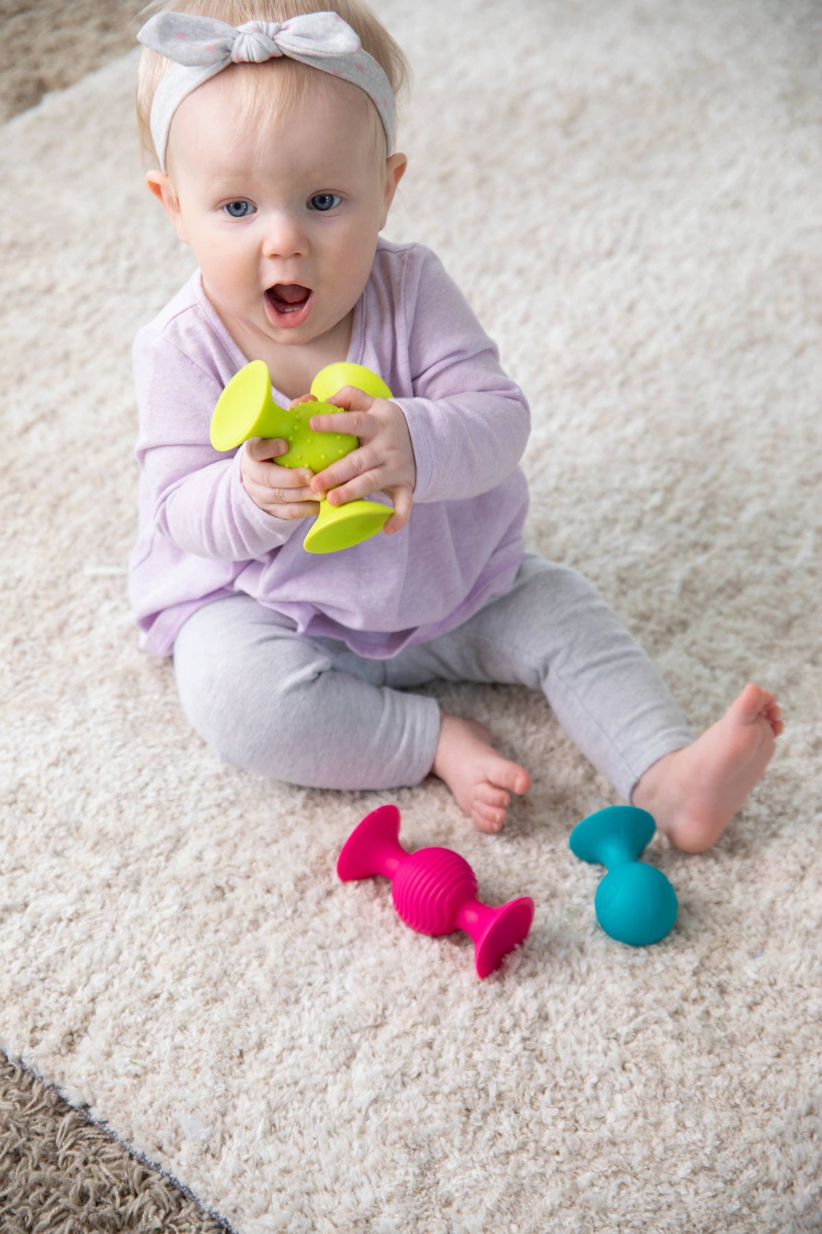 Fat Brain Toy PipSquigz Baby Teether
