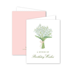 Dogwood Hill Lily of the Valley Birthday Card