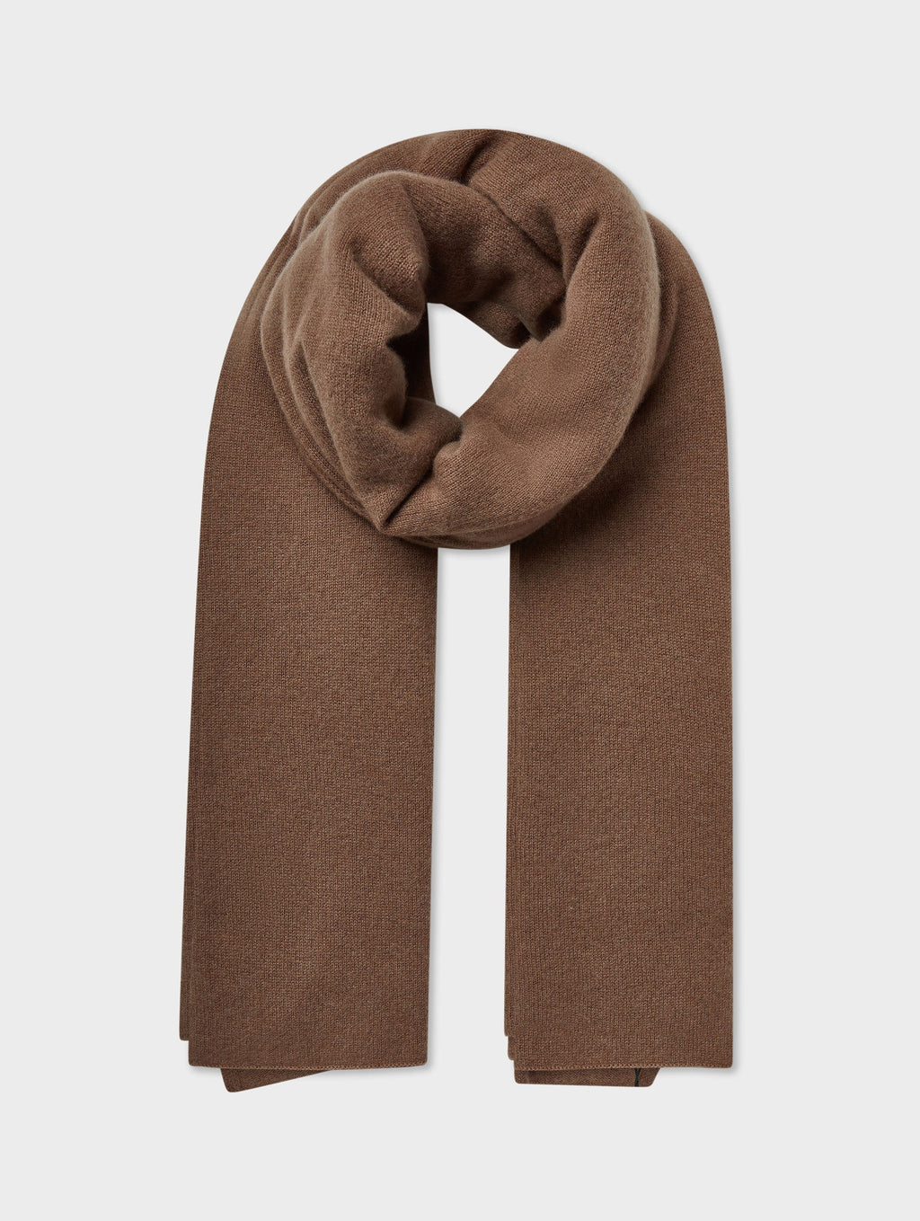 White + Warren Cashmere Travel Wrap in Saddle Brown