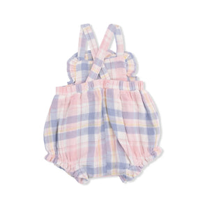 Angel Dear Oxford Bubble Bubble in Dusty Plaid