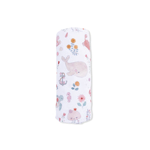 Angel Dear Swaddle Blanket in Garden Sea Creatures