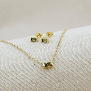 GoldFi 18k Gold Filled Celebration Birthstone Earrings