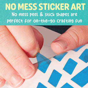 Faber-Castell Sticker Suncatchers Mini Craft Kit for Kids