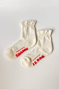 Le Bon Shoppe Ruffled Hugger Crew Socks - Multiple Colors!