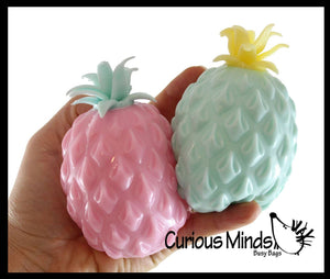 Curious Minds Toys Colored Pineapple Squeeze Stress Ball