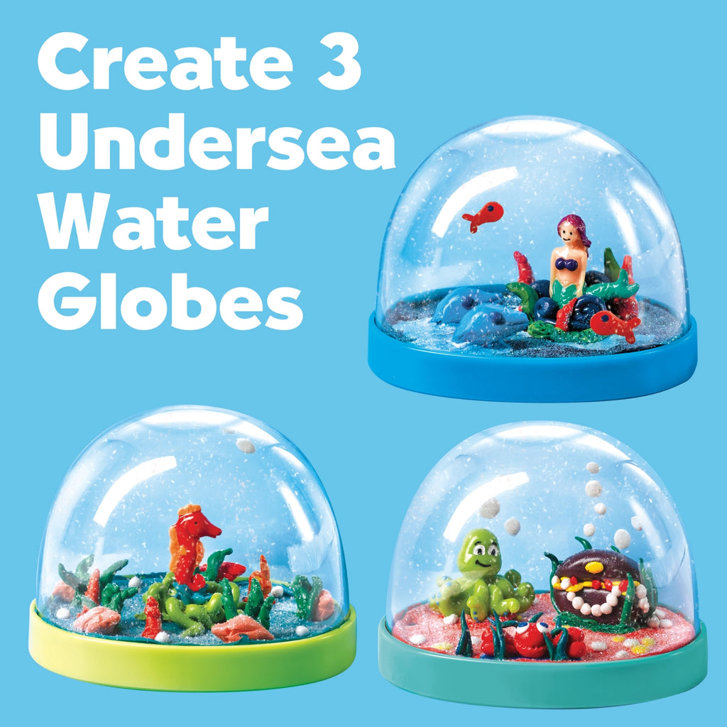 Faber-Castell Make Your Own Water Globes - Under the Sea Craft Kit