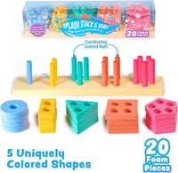 Tub Works Splash, Stack & Sort™ Shape Sorter & Stacking Toddler Bath Toy